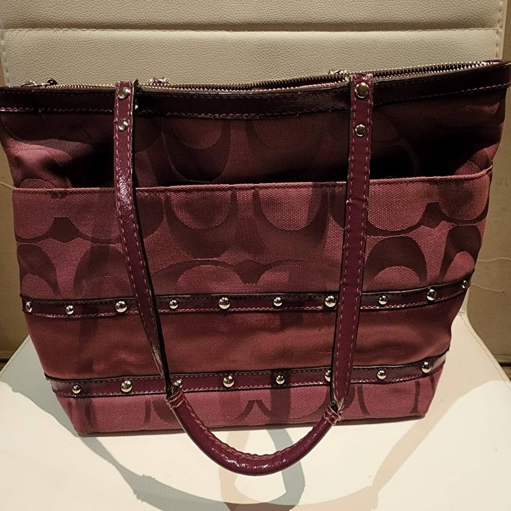 Coach purse mini tote